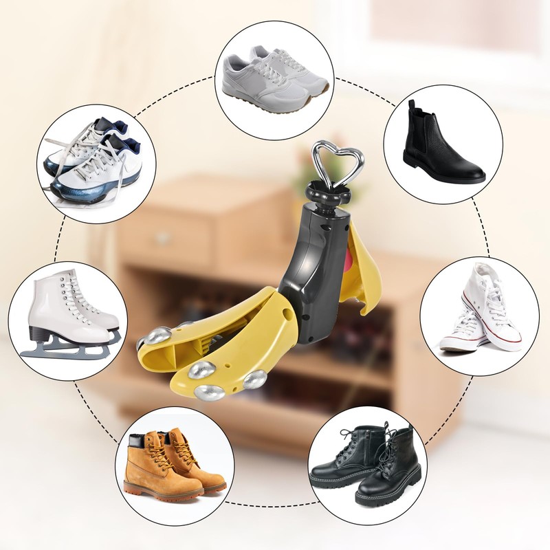 UHIAGREE Shoe Stretcher Women Men, Boot Stretcher, Adjustable Unisex Boot