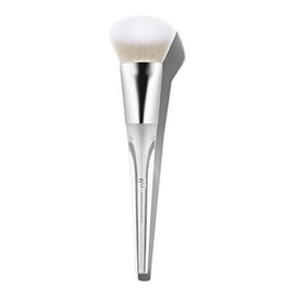 e.l.f. Pincel Aerógrafo de Precisión, Pincel de Maquillaje Angulado para Aplicar Líquidos, Cremas o Polvos, Crea Cobertura Transparente o Completa, Ve