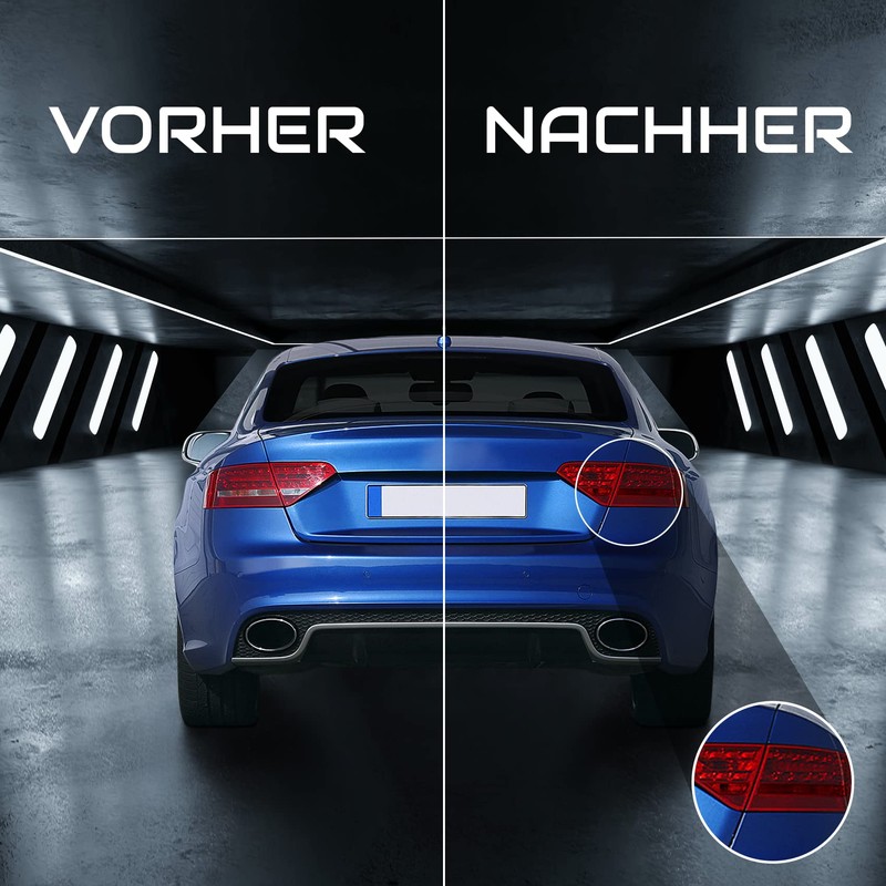 Finest-Folia C001 Rear Light Sticker Set (Red)