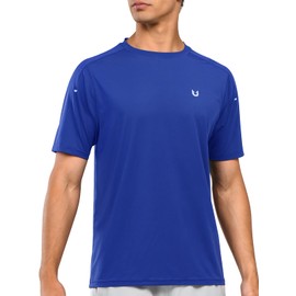 NORTHYARD Men's Athletic Running T-Shirts Quick Dry Workout Shirts Short-Sleeve Sports Gym Tee Tops Performance Activewear RoyalBlue 4XL