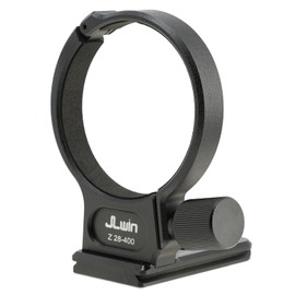 FOTGA Metal Tripod Collar Mount Ring 70mm for Nikon NIKKOR Z 28-400mm f/4-8 VR Lens, Bottom with 1/4" & 3/8" Thread Screw Mount Dovetail Groove Quick-Release Plate for Acra-Swiss Type Tripod