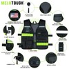 MELOTOUGH Tool Vest for Men Reflective Safety Tool Vest with