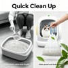 75PCS Cat Litter Bags for Self Cleaning Cat Litter Tray,