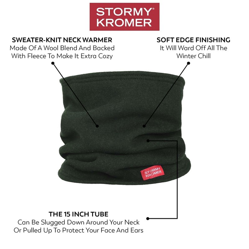 Stormy Kromer Tailgate NeckWarmer - One Size - Dark Navy
