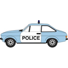 Oxford Diecast 76ESC004 Ford Escort Mk 2 Police