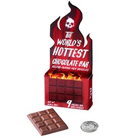 World's Hottest Chocolate Bar: Super spicy chocolate made with 9 million SHU. From Vat19.