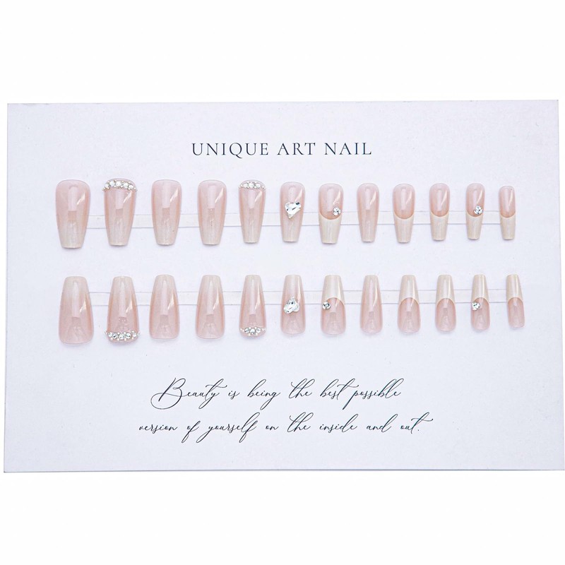 Domiya Nail Tip, Ballet, Short Nail Tip, Very Short, Popular,