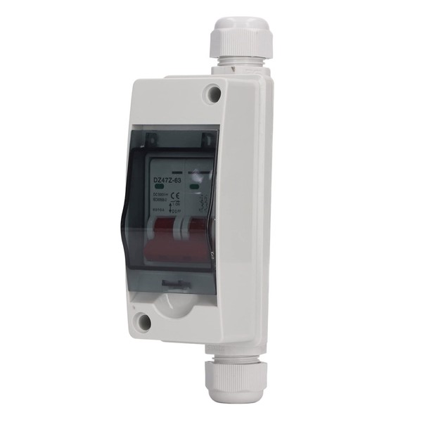 Solar Disconnect Switch, 16A/20A/32A/40A/63A 500V PV DC Isolator, IP65 Waterproof