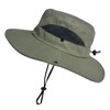 NPJY Men Sun Hat 3” Wide Brim UPF 50+ Bucket