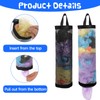 2Pcs Plastic Bag Holder Nylon Mesh Grocery Bag Holder Hanging