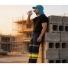 High Visible Sports Style Outdoors Construction Safety Cap Hi Vis