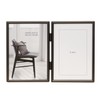 FUJICOLOR 507137 1514TL Metal Photo Stand, Large, Vertical 2 Sides,