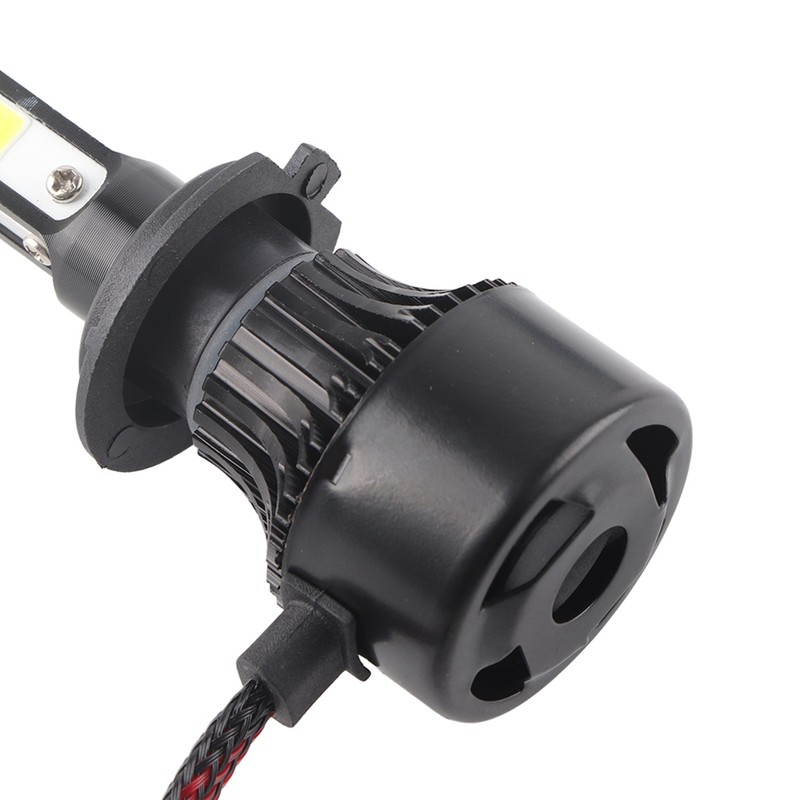 2pcs Vehicle X7‑COB 6500K H7 LED Headlight High Front Light