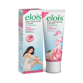 Elois Hair Removal Cream for Women & Girls | Hair Remover Cream for Bikini Area & Private Parts | Silky Soft Skin with Rose Essence | For Legs, Underarms & Arms - 1.76 Oz