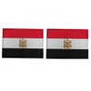 Mr Patches Egypt Flag Iron-On Embroidered Patch Set (2-Pack) –