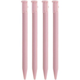 LightFairy 4-Pack Plastic Touch Screen Stylus Pens for 3DS Game Console (Pink)