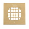 Oatey 42361 Universal 4-1/4 in. Snap-Tite Square Shower Strainer in