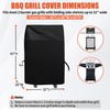 Grill Cover 30in, iCOVER Waterproof BBQ Covers for Two Burner