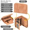 Simaru Women's Cork Wallet, Vegan & RFID Secure Wallet with