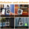 Anweller Padlock, Fingerprint, Fingerprint Lock, Locker Lock, Lock with Fingerprint