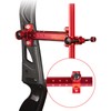 Archery Recurve Bow Sight Iron Adjustable T Shape Quick Release