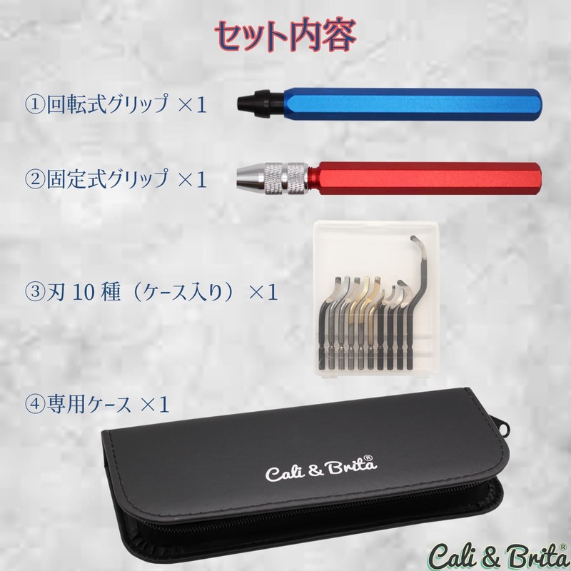 Cali&Brita FRP [Rotary + Fixed Type + 10 Blade Set]