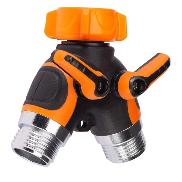 Gisafai Giraffe Tools Garden Hose Splitter 2 Way Heavy Duty
