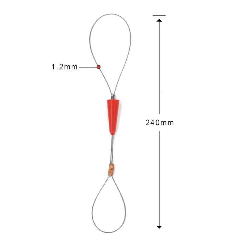 VGongTech Fish Tape Cable Puller Kit Through Wall Wire Guide