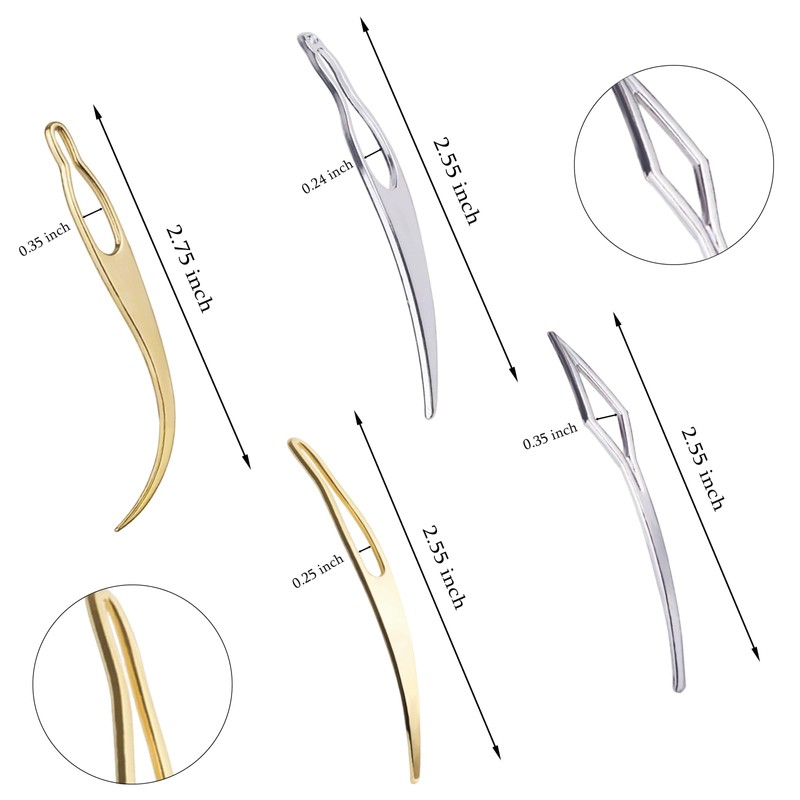 SHEHARUHI 8 Pcs Interlocking Tools for Locs Sisterlock Retighten Dreadlock