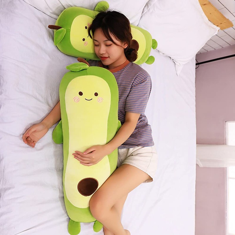 Avocado Crocodile Pear Green Avocado Simulation Avocado Plush Toy Doll