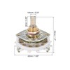 QUARKZMAN 2P5T Rotary Switch 2 Pin 5 Position Band Selector