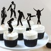 Blumomon 30 pezzi Toppers per cupcake danzere jazz con glitter