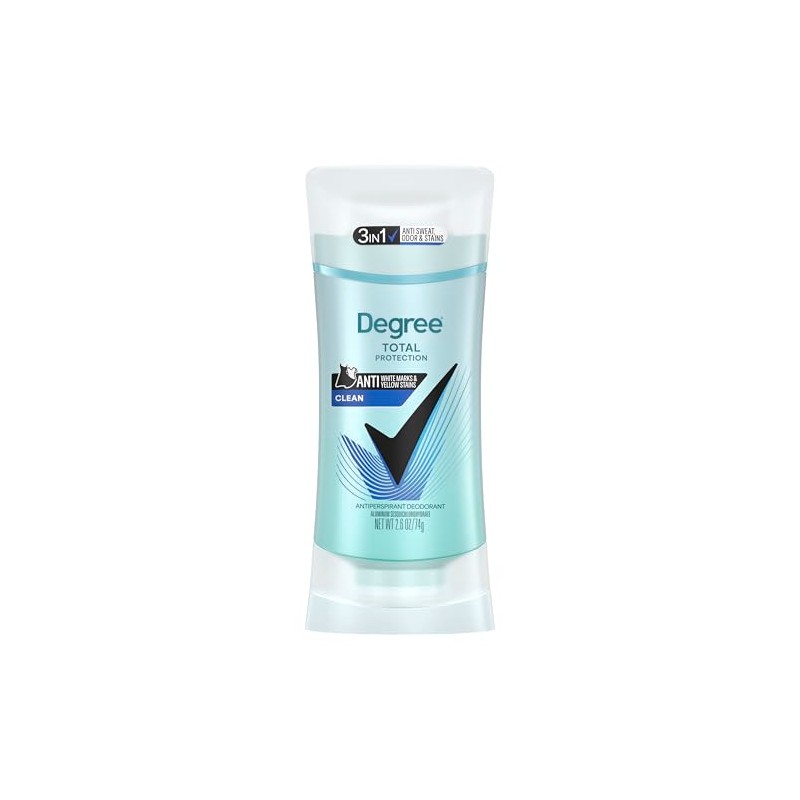 Degree Antitranspirante Mujeres Protege Manchas Desodorante Pure Clean Onzas Paquete