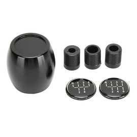 5/6 Speed Manual Shift Knob Gear Shifter Universal Car Accessory with 3 Adapters