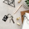Tractor Keyring Village Simple Pendant for Key Chain Quick Recognition