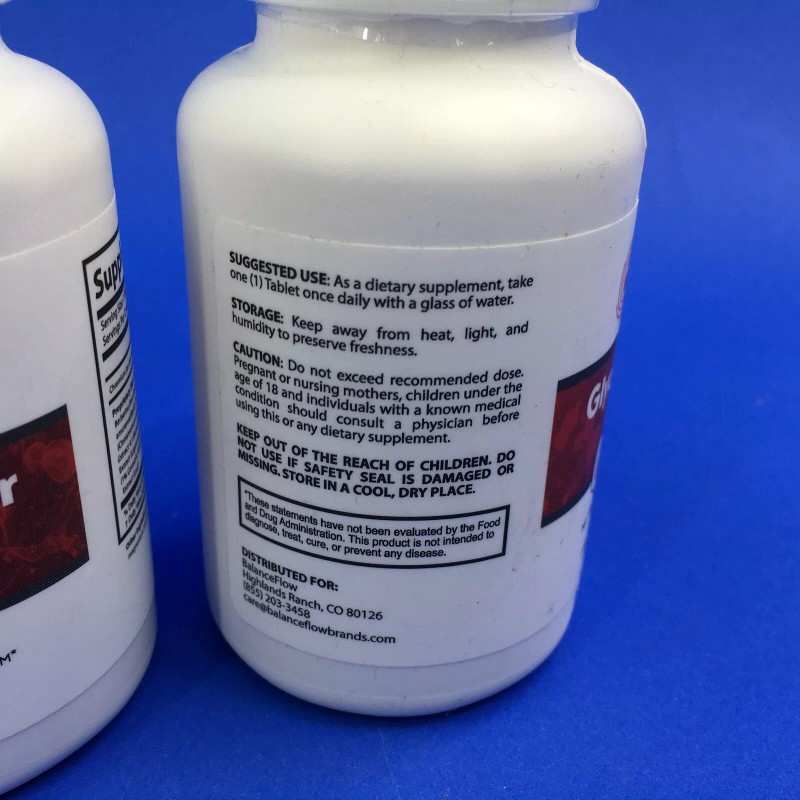 Balance Flow Glyco- Optimizer Chewable 30 Tablets (Lot of 3)