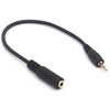 HUHANGGod 2.5mm Male to 3.5mm Female Cable Headphone Audio Converter