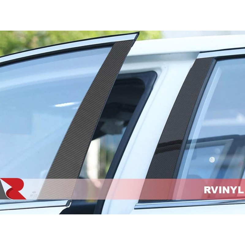 Rvinyl Pillar Post Pre Cut Window Trim Kits in Gloss