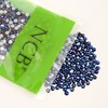 NCB Nancybeads 3000pcs Flatback Round Glass Nail Art Rhinestones Crystal