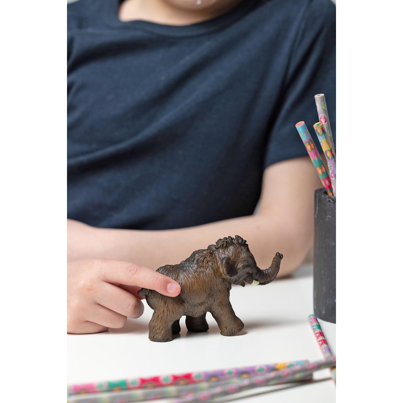 Papo "Young Mammoth" Figure , Brown