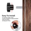 Gaomoeny Pack of 14 M8 star screws, star handle screw,