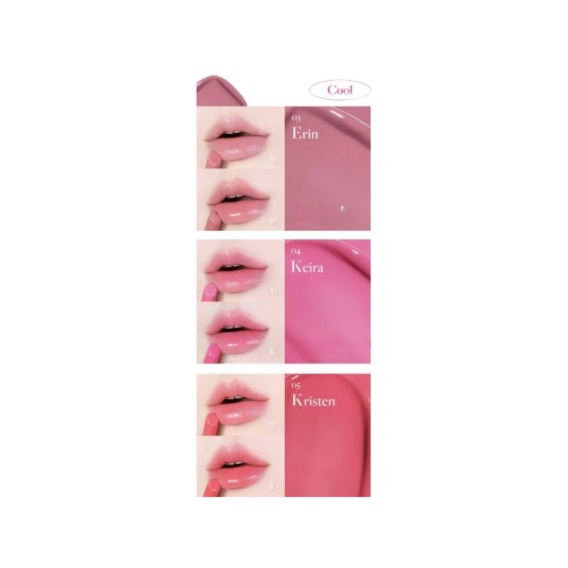 DEAR DAHLIA Lip Allure Glow Shine 2.4g, Color:05 Kristen