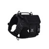 AIWAI Tactical Dog Harness with Handle for Large Dogs,2X Metal