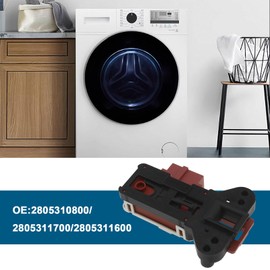 The Lord of the Tools ZV-446 T3 Door Lock 2805310800 2805311700 2805311600 Washing Machine Locking Relay Door Contact Switch Compatible with Beko Compatible with Arcelik