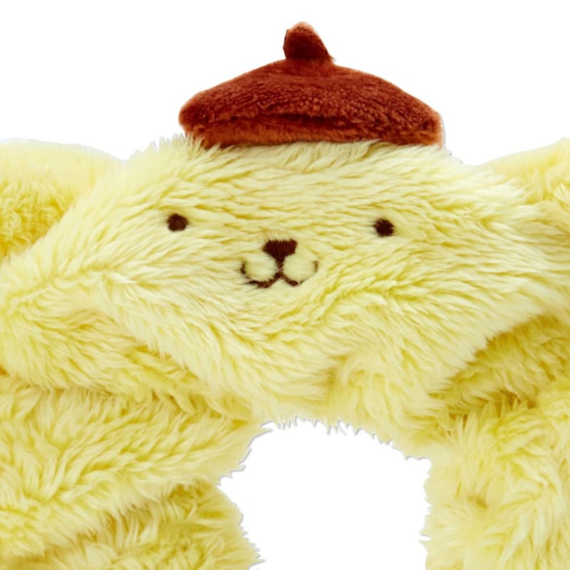 Sanrio 054470 Pom Pom Pudding, Mascot Scrunchie