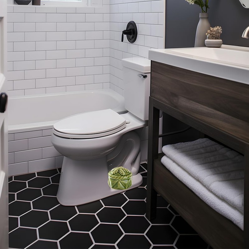 Set of 2 Starfish Toilet Bolt Covers Decorative Toilet Bolt