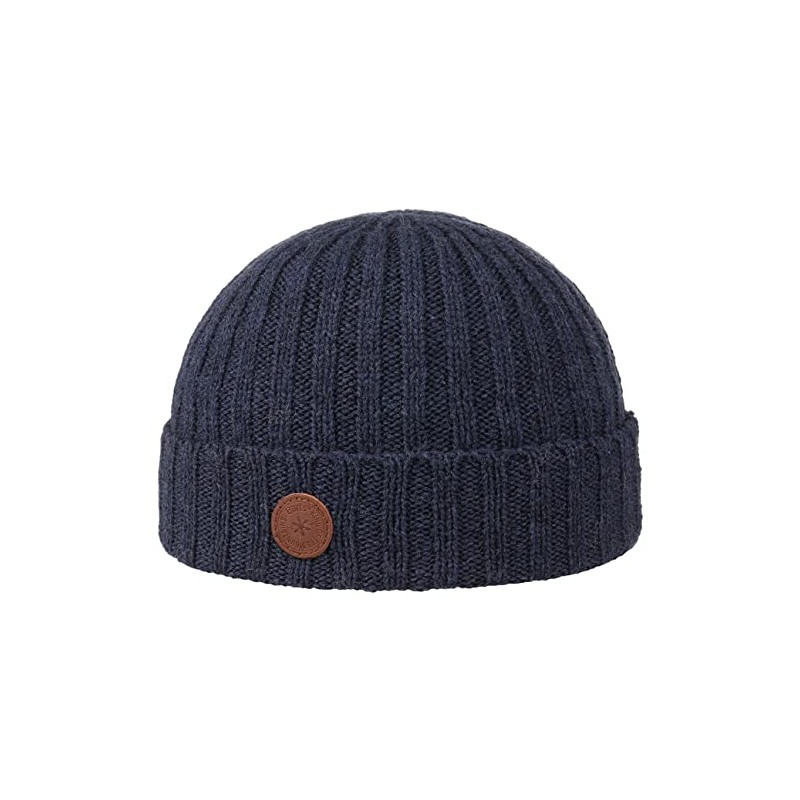 Barts Boy's Haakon Turnup Beret, Blue (Navy 003h), One (Size:
