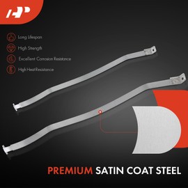 A-Premium Set of 2PCS Fuel Tank Straps Compatible with Hyundai Santa Fe 2001 2002 2003