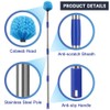 Extended Reach Cobweb Duster with 8-Foot Pole - Medium Bristle