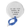 2 Pcs AC Synchronous Motor 50TYC 5 to 6 RPM